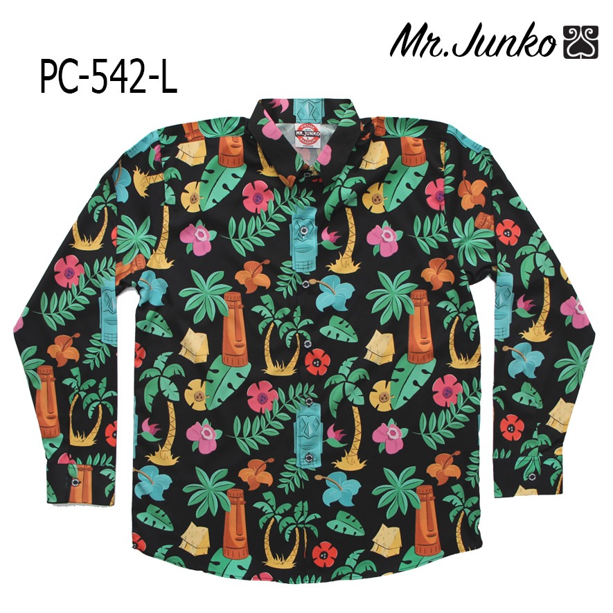 ⚡ ส่งฟรี⚡เชิ้ตแขนยาว Mr-Junko งานต่อลาย ราคาคุ้มค่าที่สุด PC-542-L