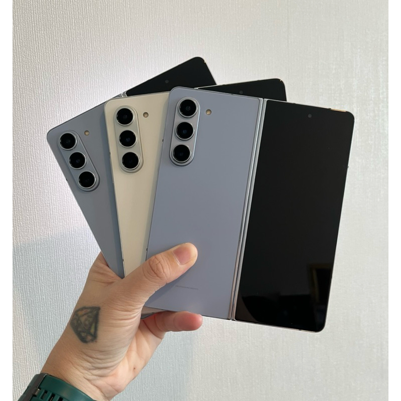 Samsung Z Fold5 5G 12/256 12/512 เครื่องศูนย์มือสองสภาพสวย