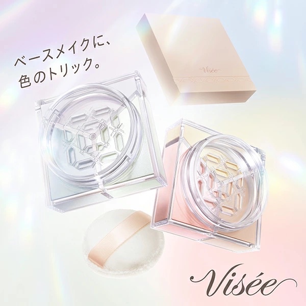 KOSE VISEE TRINITAS GLOW POWDER โคเซ่ วิเซ่ ทรินิทัส โกลว์ พาวเดอร์ แป้งฝุ่น