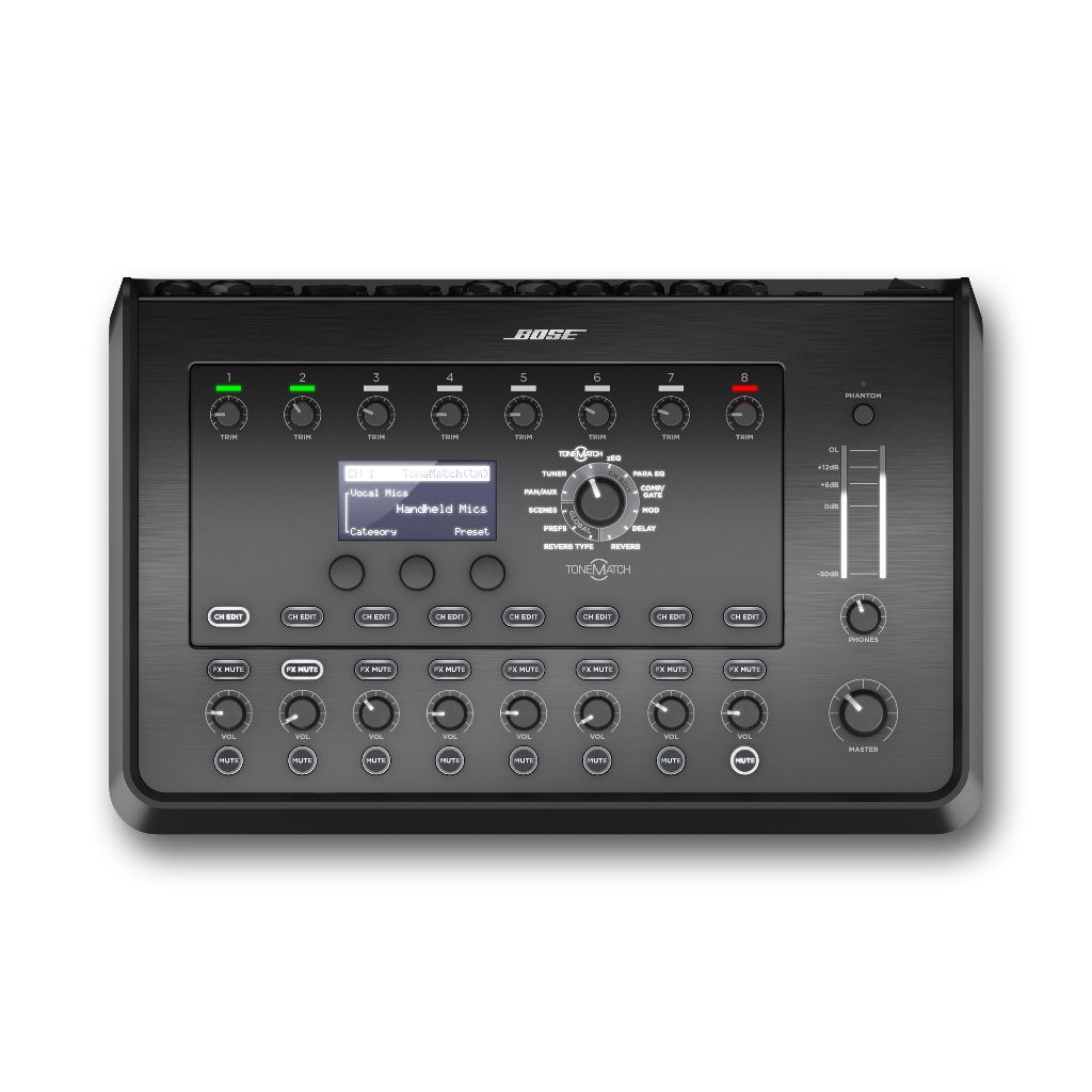 BOSE T8S ToneMatch | Digital Audio Mixer | มิกเซอร์เสียงสำหรับลำโพง BOSE F1 และ L1