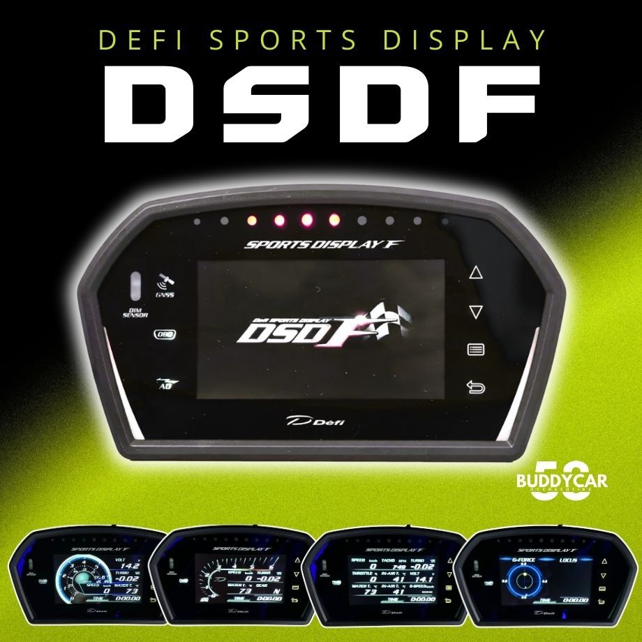 เกจวัด Defi DSDF OBD2 จอ Defi Sports Display F DSDF Defi Gauge อุปกรณ์ครบ