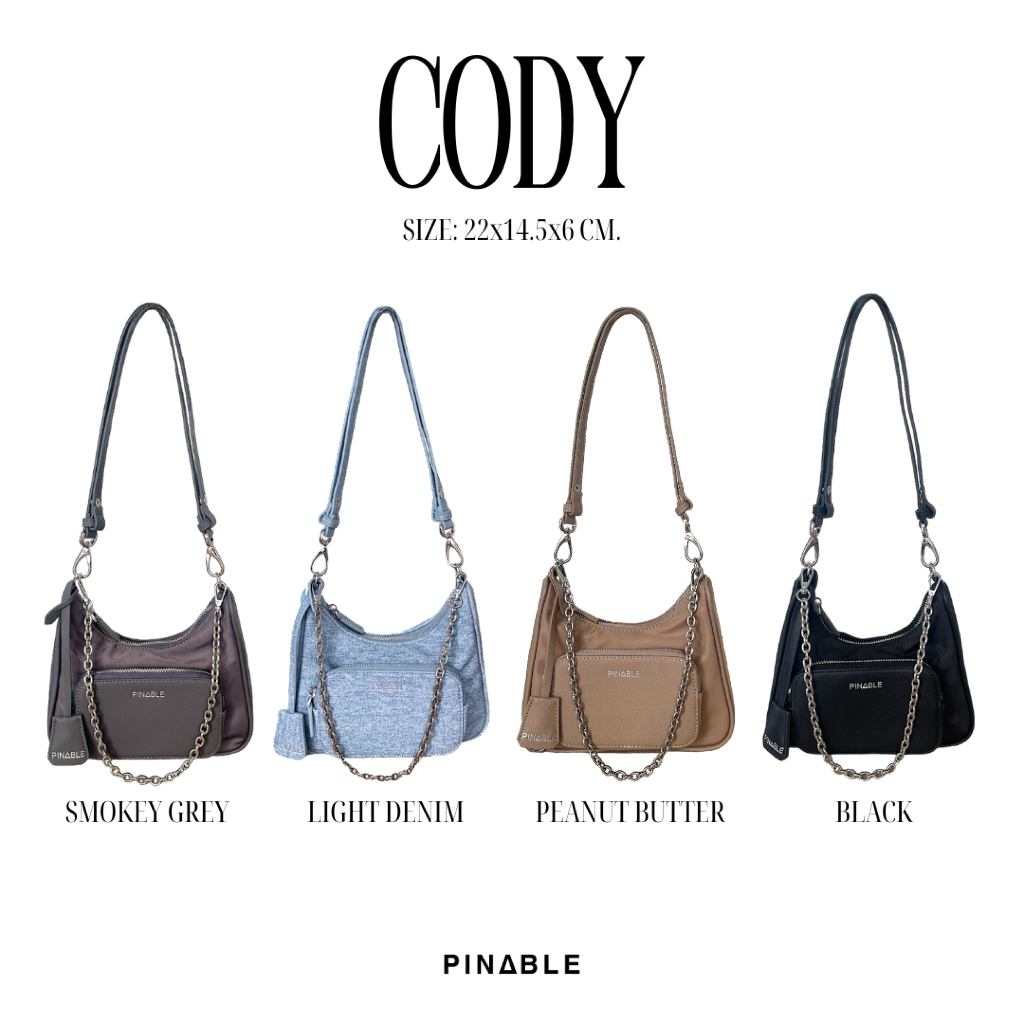 (Defect) กระเป๋า PINABLE รุ่น CODY (4สี)