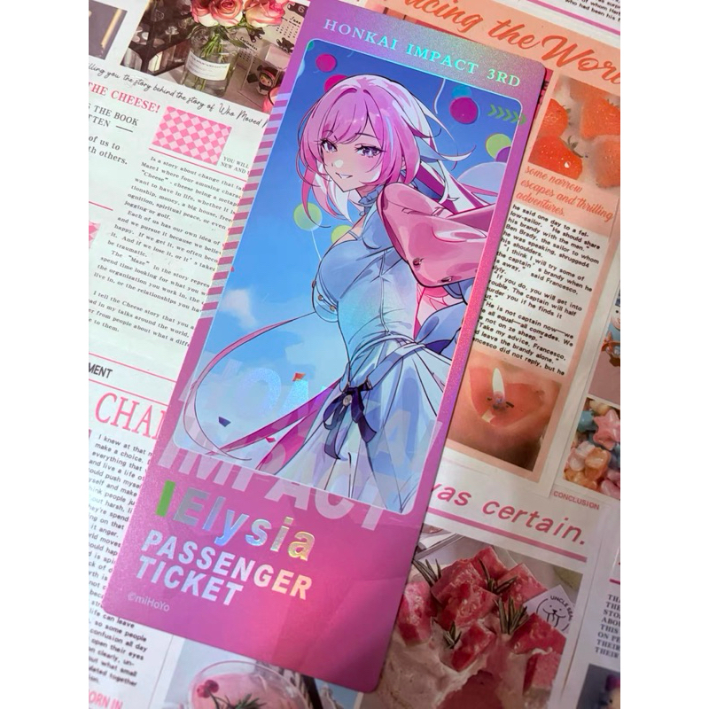 [พร้อมส่ง] Official แท้ Elysia/Kiana Honkai impact Mihoyo - รูปที่ 2