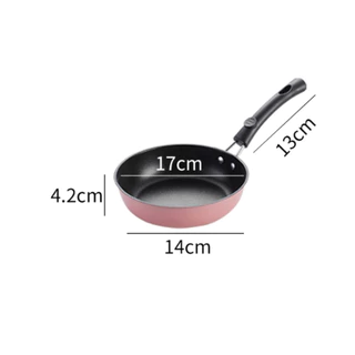 แถมไม้พายกระทะเคลือบเทฟลอนขนาด 16cm สีฟ้า สีชมพู รุ่นหนา ทนทาน สามารถซื้อฝาแก้วเพิ่มได้ ด้ามจับยาว ใช้ได้กับเตาทุกประเภท