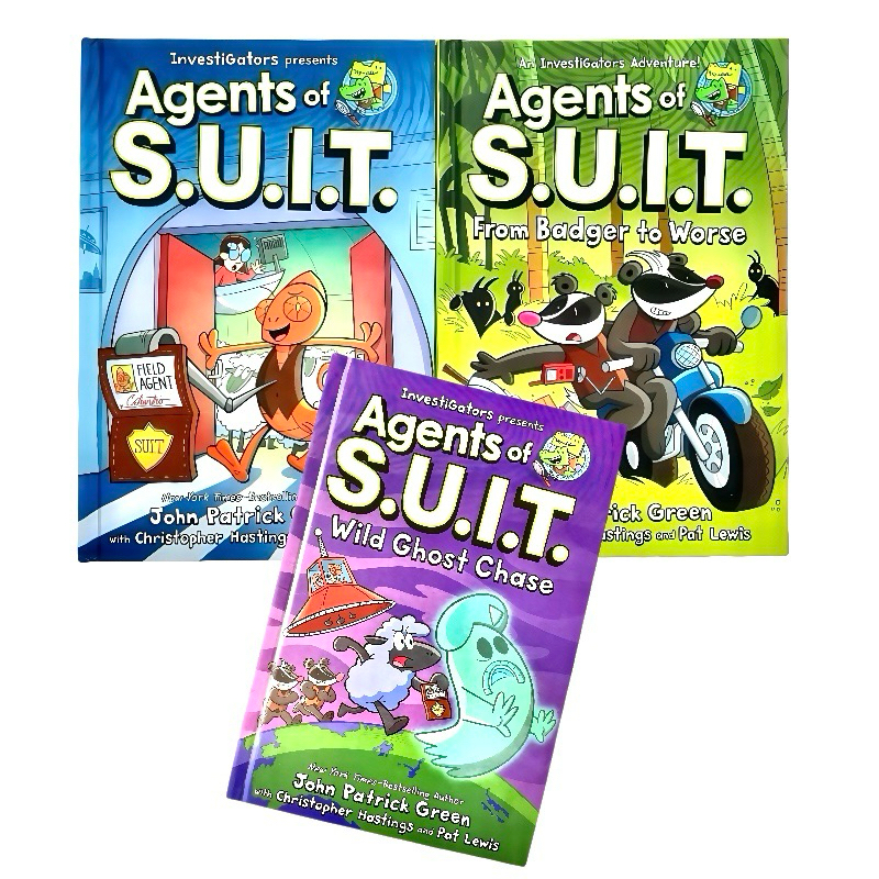 InvestiGators Agent of S.U.I.T Wild Ghost Chase ,Comic Books พร้อมส่ง  Investi Gators Hardcover