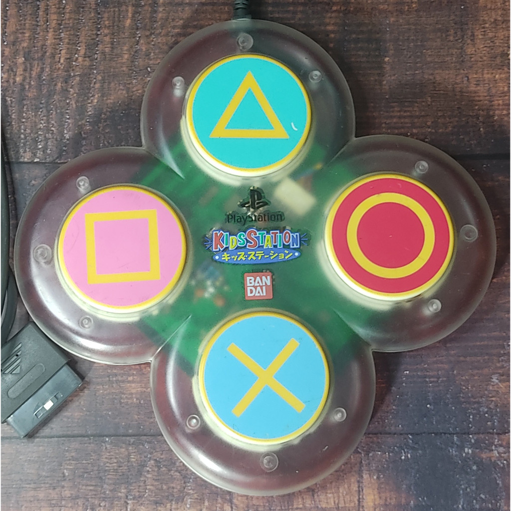 (พร้อมส่ง) สินค้ามือสอง จอยเกมส์ (PS) จอย PS1 Bandai Kidstation Sony Joy Kid station