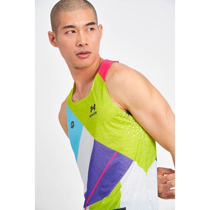 เสื้อกล้ามวิ่ง เนื้อผ้าเบา HUMMER DIVISION RUNNING