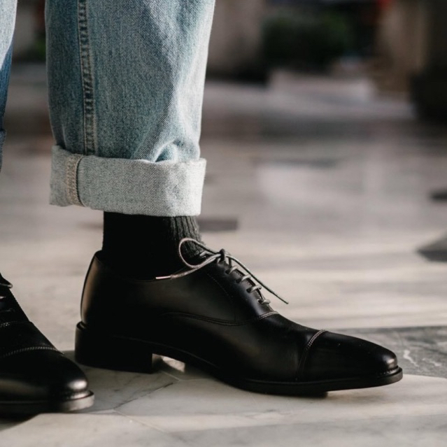 ส่งต่อขาดทุน💥 มือสองสภาพดี KUDOS รองเท้าหนัง คัชชูผูกเชือก Size43 ราคาเต็ม 1790.-#kudos#รองเท้าเจ้าบ