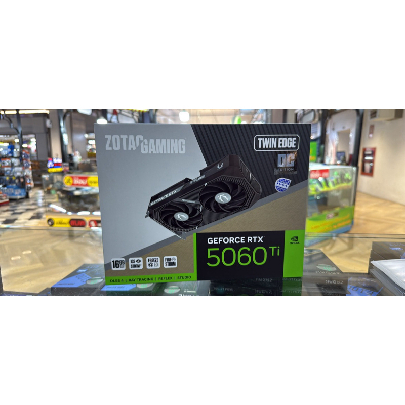ZOTAC GAMING GEFORCE RTX 5060 Ti 16GB TWIN EDGE OC GDDR7