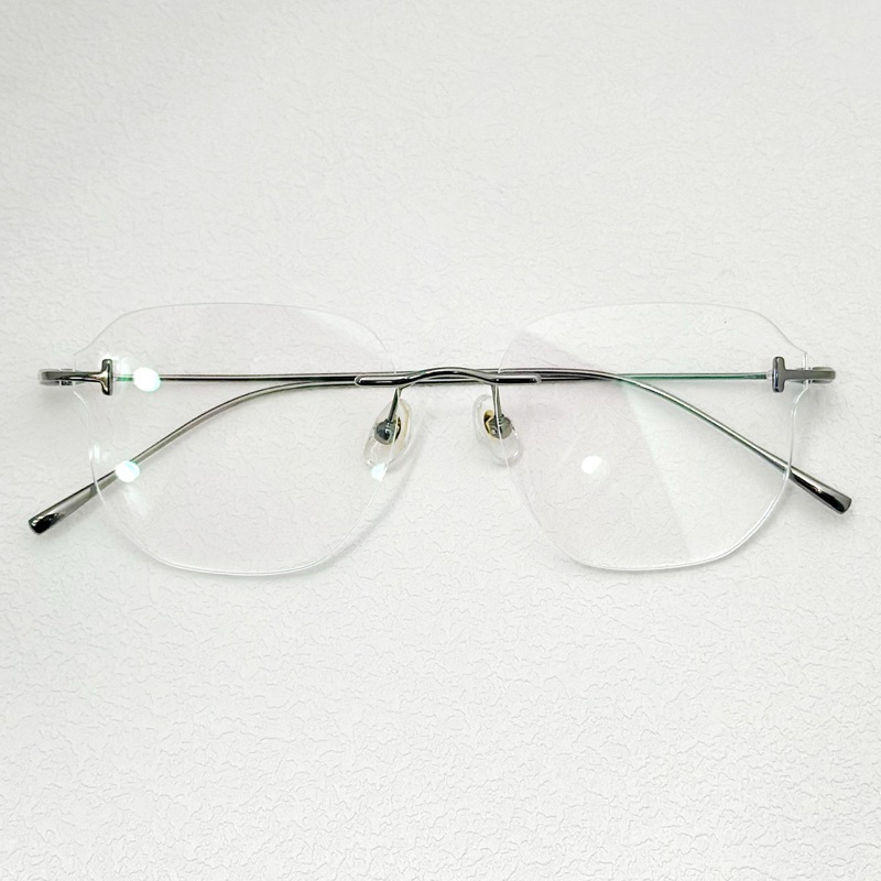 แว่นตาไร้ขอบrimless (Titanium)รุ่นbot667