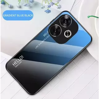 Case A5pro เคสกันกระแทก ไล่สี สำหรับ Oppo A5 Pro เคสกระจก ขอบนิ่ม TPU CASE