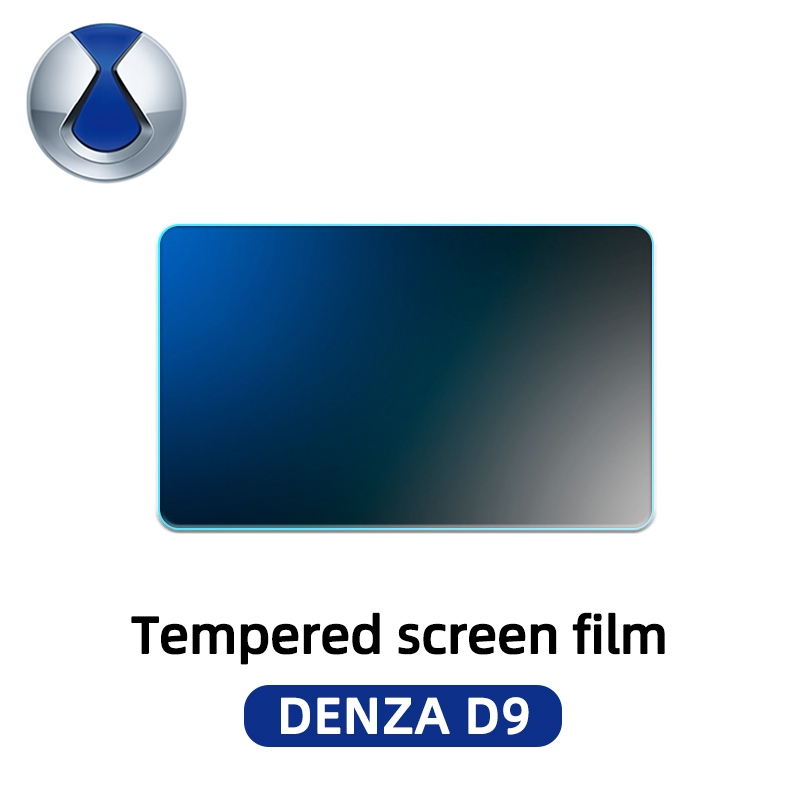 🚚จัดส่งจากไทย🚚 ฟิล์มกันรอยหน้าจอควบคุมกลาง DENZA D9 ฟิล์มนิรภัยกันรอยขีดข่วน ทนทานสูง