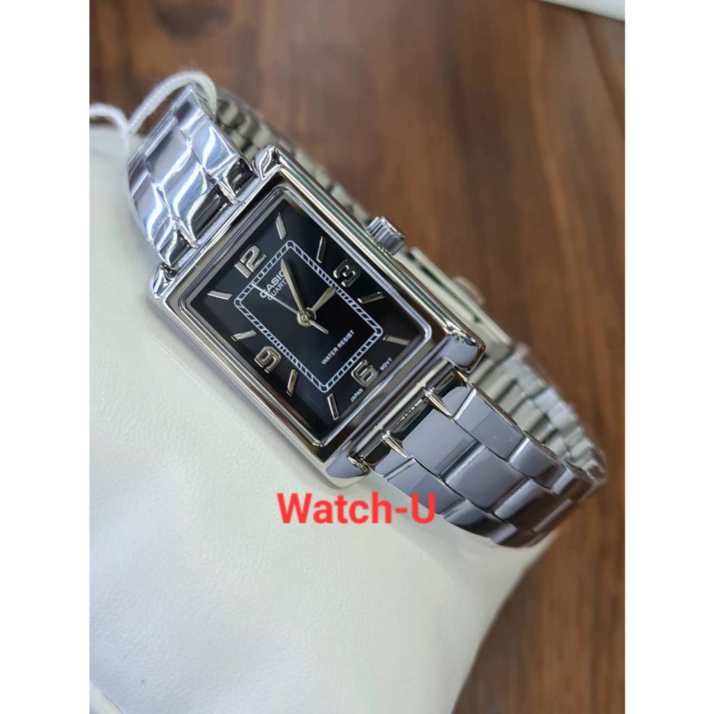 นาฬิกาผู้หญิง Casio หน้าปัดสีฟ้า LTP-1234 รุ่น LTP-1234DD-1A / LTP-1234DD-1