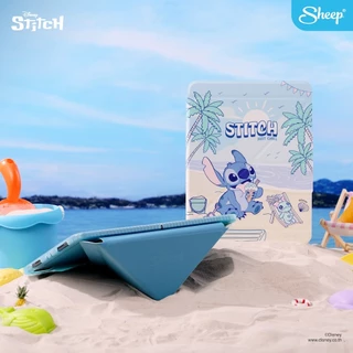 [Origami/Trifold Stitch]Disney Stitch Collectionเคสสำหรับไอแพด เคสกันกระแทกCase For iPadเคสไม่ดันฟิล์ม ตั้งแนวตั้งแนวนอน