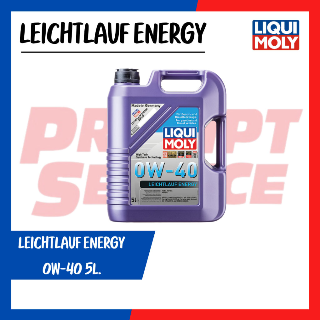 LEICHTLAUF ENERGY SAE 0W-40 5L