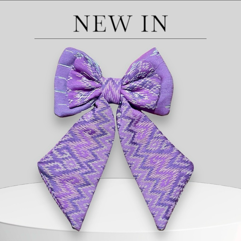 กิ๊บผ้าไทย กิ๊บติดผมผ้าไทย โบว์ลายไทย โบว์ผ้าไทย กิ๊บติดผม ( ติดเกสรมุกทุกชิ้น) 📌พร้อมส่งยางมัดผม กิ๊บติดผมลายไทย