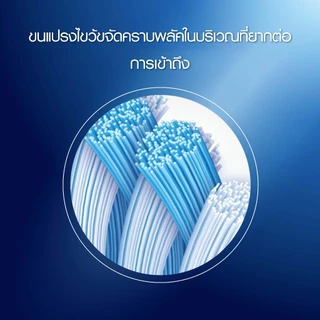 Oral-B ออรัลบี แปรงสีฟัน คริสครอสอัลตร้าธิน ขนแปรงนุ่มแบบไขว้ 3 ด้าม Toothbrush Crisscross Ultrathin 3 Pack