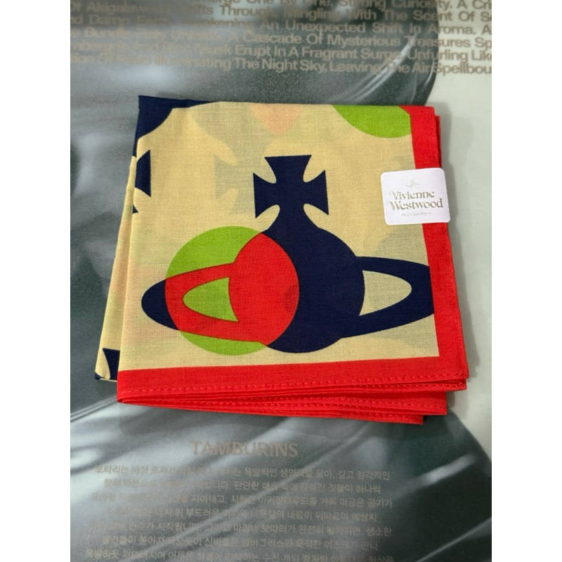 ผ้าเช็ดหน้า Vivienne Westwood Polo Again