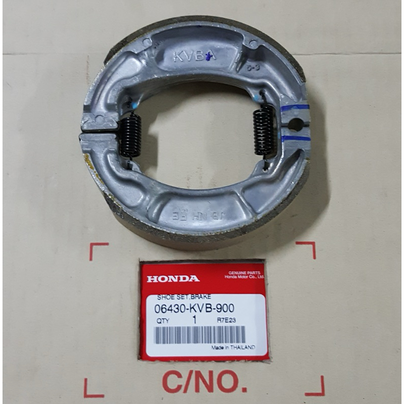 ผ้าเบรคหลังClick110,110i,125i/ Pcx125,150/ แท้ศูนย์🔹06430-KVB-900
