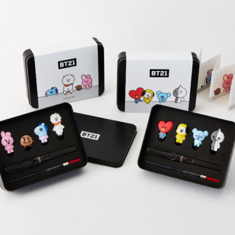 **สินค้าพร้อมส่ง หายากมากค่ะ** Lamy x Line BT21 Line Friends ปากกา หมึกซึม ลามี่ Line BT21 สีดำด้าน