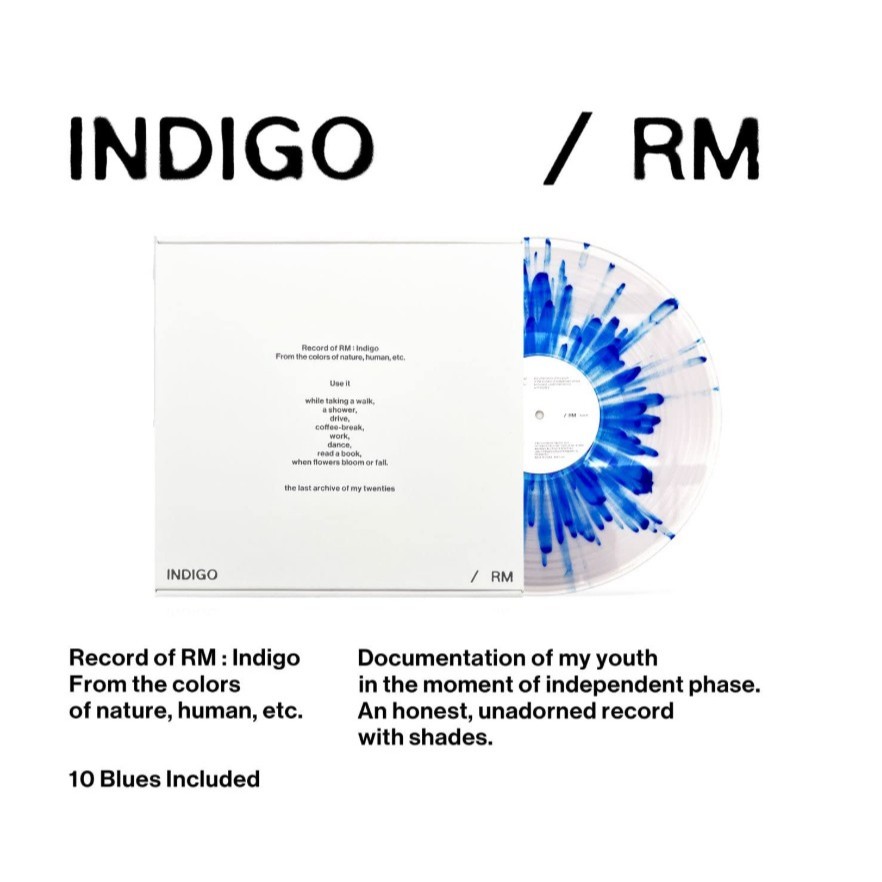 ‘Indigo’ [LP] บั้ม RM BTS💙🐨