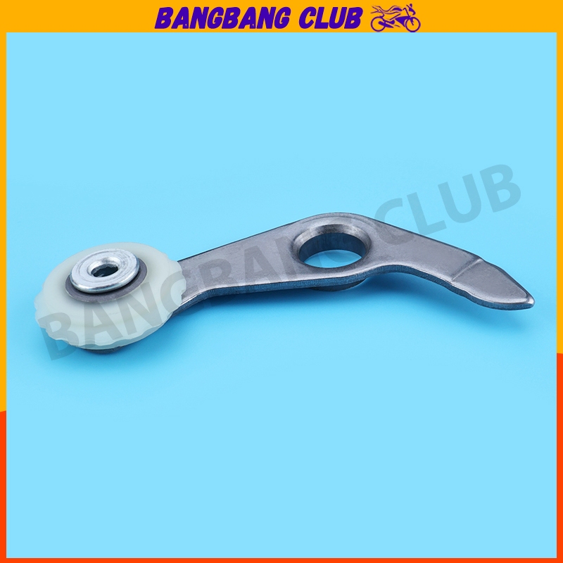 ชุดกดโซ่ 1ชุด wave125i 2012-2020 msx125 ขาเหล็กกดโซ่ + ยางกลิ้ง +ยางกด+ยางอุดสีขาว ชุดโซ่ราวลิ้น 4ชิ้น เคล็ดลับความเร็ว - รูปที่ 4