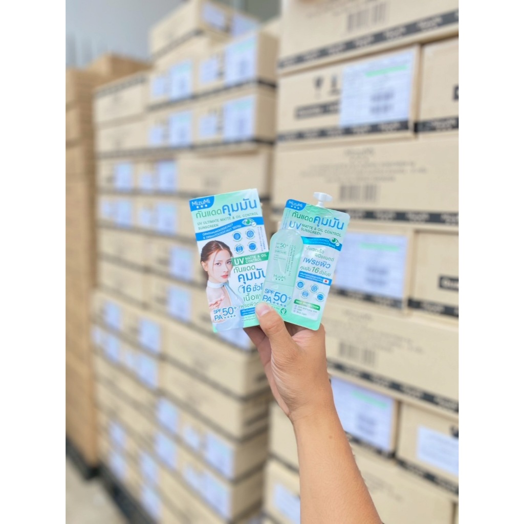 (6ซอง/กล่อง) Mizumi Uv Water Serum / UV Jelly Aqua / UV Matte มิซึมิ เซรั่ม กันแดด คุมมัน - รูปที่ 2