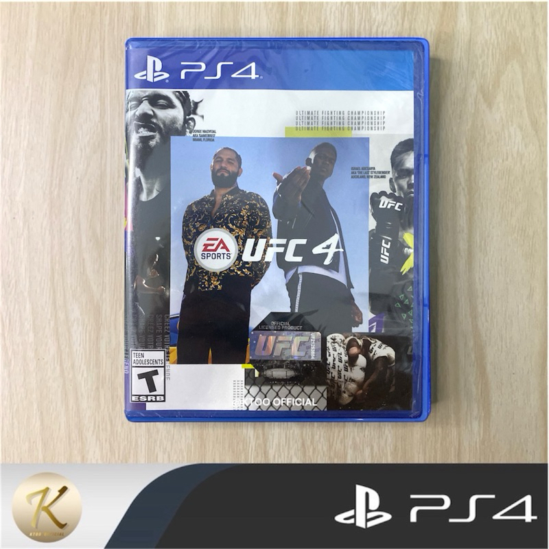 แผ่นเกมส์ PS4 : UFC 4 (มือ2) 📍(รองรับภาษาอังกฤษ) สินค้าพร้อมจัดส่ง