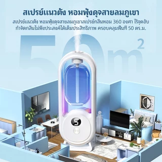 (ใหม่ปี 2026)เครื่องฟอกอากาศอัตโนมัติ กระจายน้ํามันหอมระเหย แบบชาร์จไฟได้ เครื่องพ่นอโรม่า เครื่องพ่นไอน้ําน้ําหอ