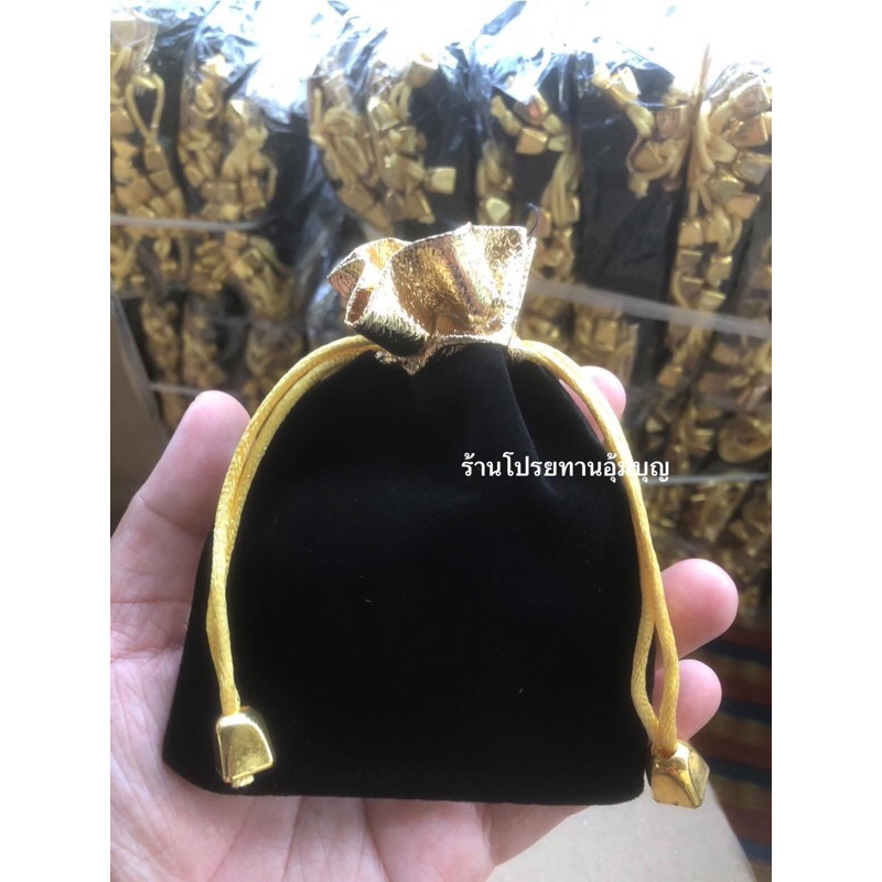 ถุงกำมะหยี่สีแดง 7x9cm 9x12cm - รูปที่ 6