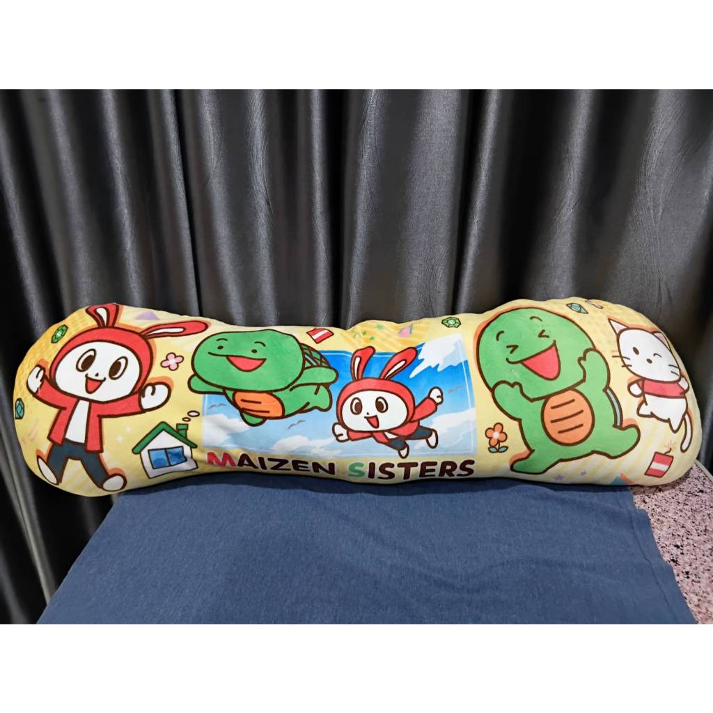 หมอนข้าง  Maizen Sisters  ขนาด 10x38 นิ้ว ป้ายผ้า Maizen Sisters