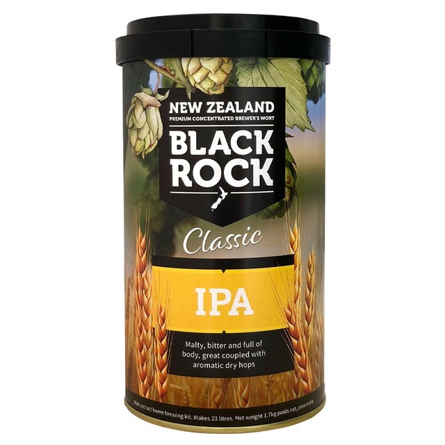 ชุดวัตถุดิบทำเบียร์ Black Rock Classic IPA LME (ไม่ต้องต้ม)(20 ลิตร) (BBE 09/26)