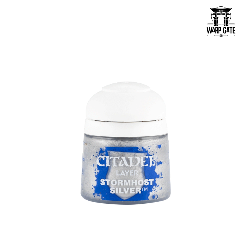 CITADEL COLOUR: LAYER: STORMHOST SILVER ซิทาเดล เลเยอร์ สีเงิน