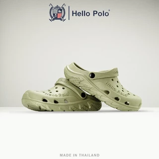 Hello Polo รองเท้าหัวโตผู้หญิง รองเท้าผู้หญิง แบบรัดส้น วัสดุ EVA พื้นหนานุ่ม รองเท้าhello polo กันลื่นและทนทาน HP8055