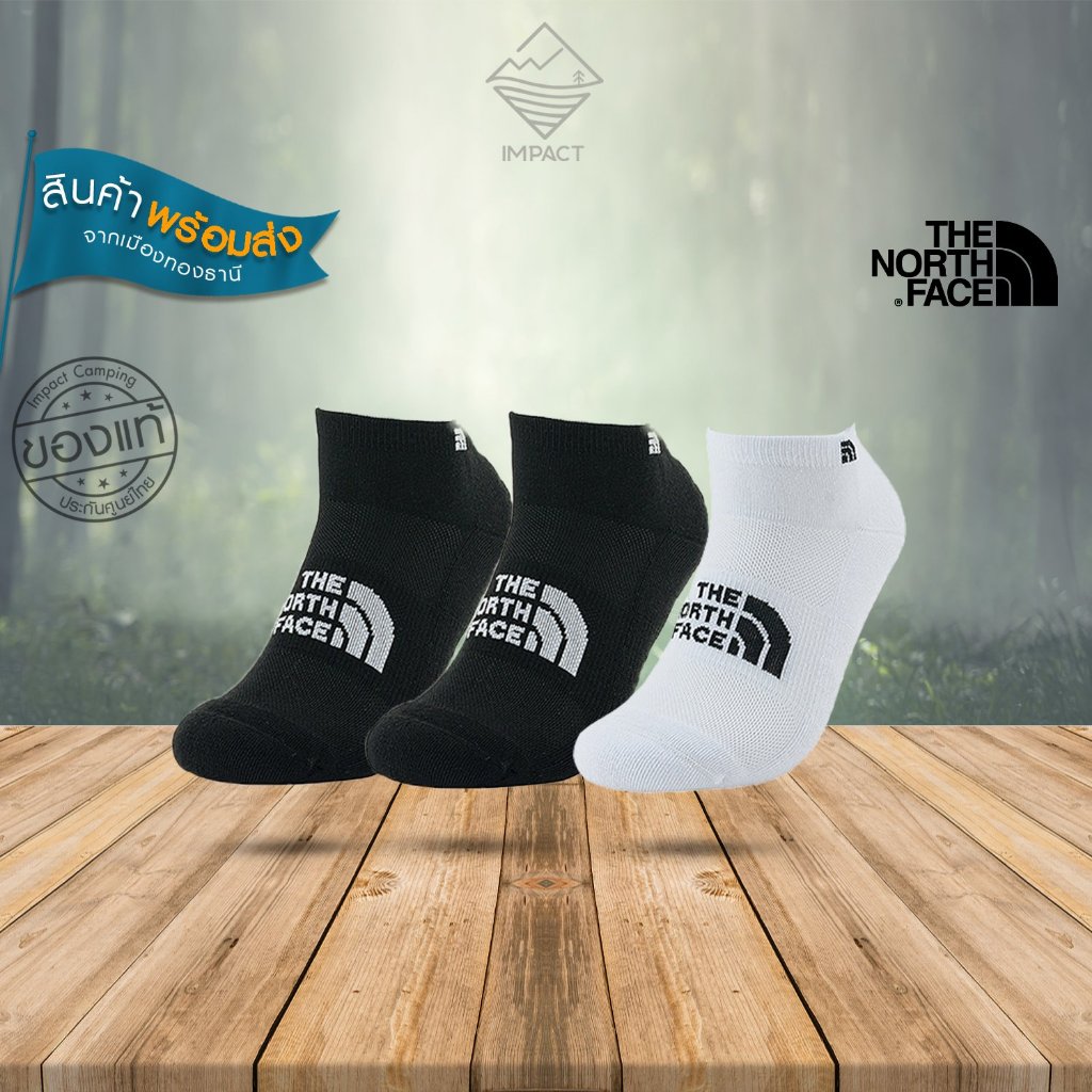 THE NORTH FACE ถุงเท้า TRAVEL แพ็ค 3 คู่