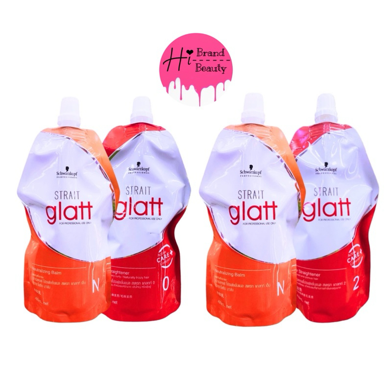 ครีมยืดผม ยืดแกลท ชวาสคอฟ glatt Schwarzkopf strait glatt 400 ml