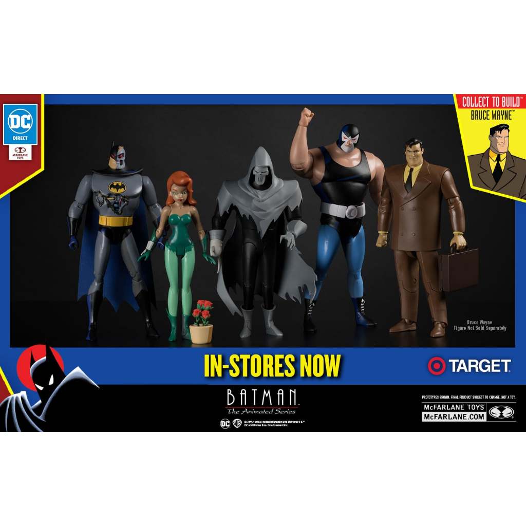 Mcfarlane Toys- Batman Animated Series 6""(Baf Bruce Wayne)