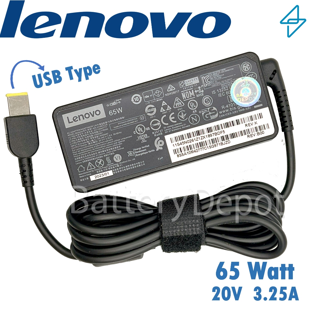Lenovo Adapter ของแท้ Lenovo ThinkPad Edge E555 E565 E570 E575 L540 L560 L460 L450 L440 สายชาร์จ Len
