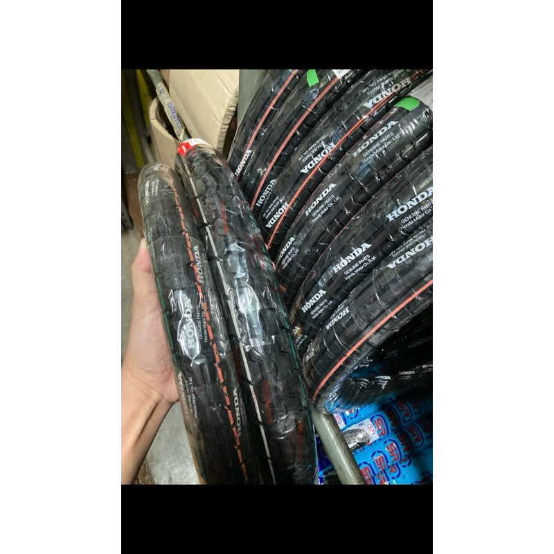 (แท้ศูนย์ฮอนด้า) ยางนอก หน้า หลัง 2.25-17 2.50-17 โนวา เซล่า เทน่า สมาย Wave100 Wave110คาบู ยางปี202