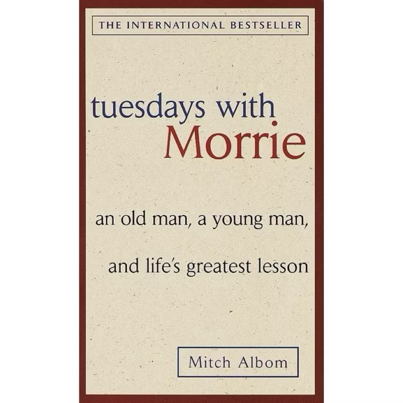 (Used like new) ส่งต่อหนังสือมือ 2 สภาพดี tuesday with Morrie