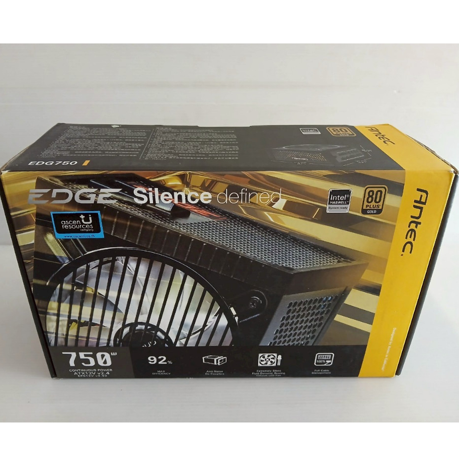 POWER SUPPLY ANTEC ( 80+ GOLD ) EDGE 750W.