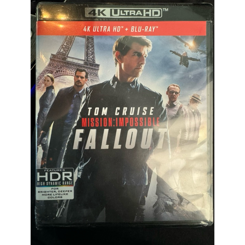 Mission impossible 6:fallout 4k bluray มือ1 เสียงไทยซับไทย
