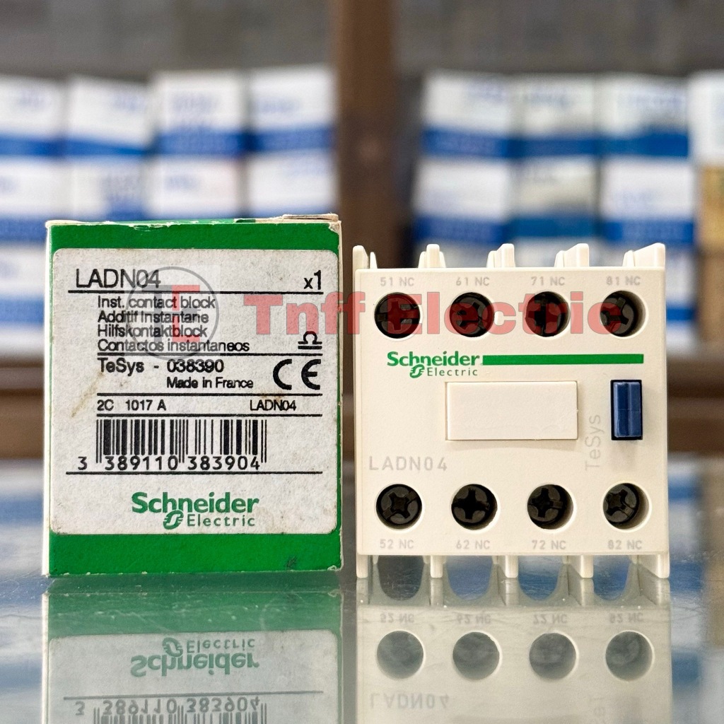 Schneider LADN04 คอนแทคช่วย (4NC)