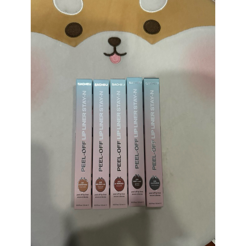 [พร้อมส่ง‼️ของแท้100%] Sacheu Beauty Lip Liner Stay-N - Peel Off LIp Liner Tatto 3.5ml