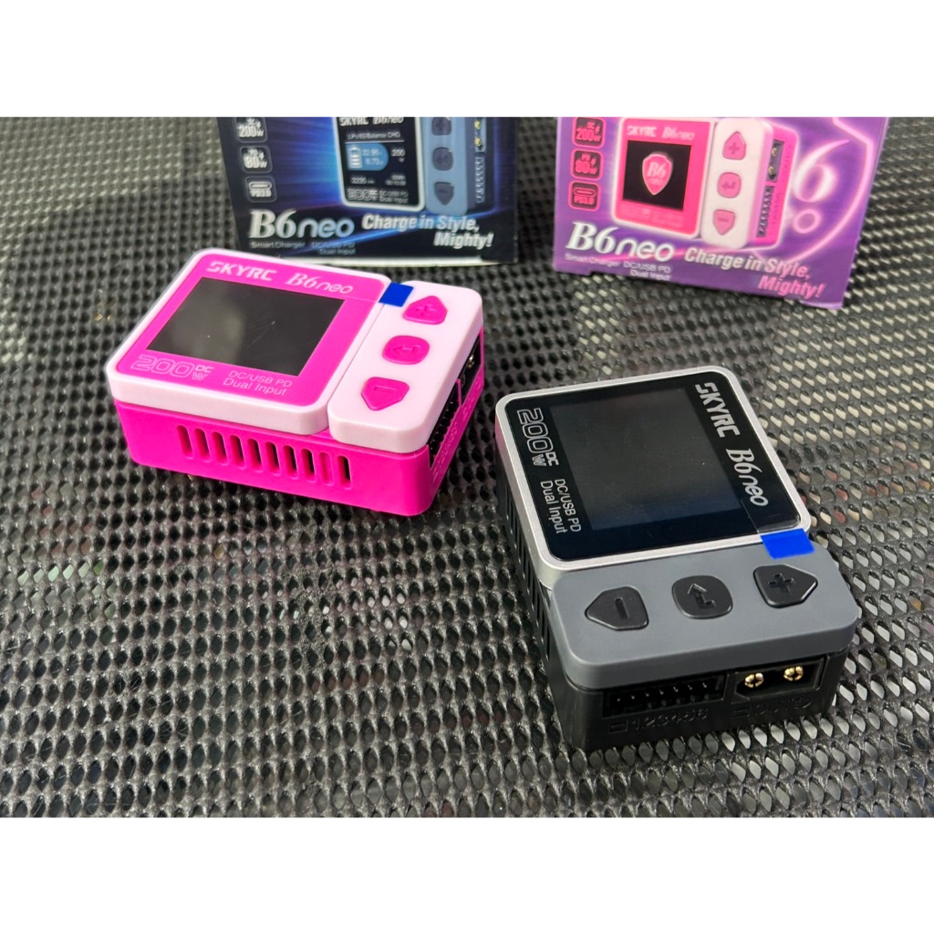 เครื่องชาร์ตSKYRC B6neo Charger กำลังชาร์จสูงสุด 200W ผ่าน DC และ 80W ผ่าน USB-C PD