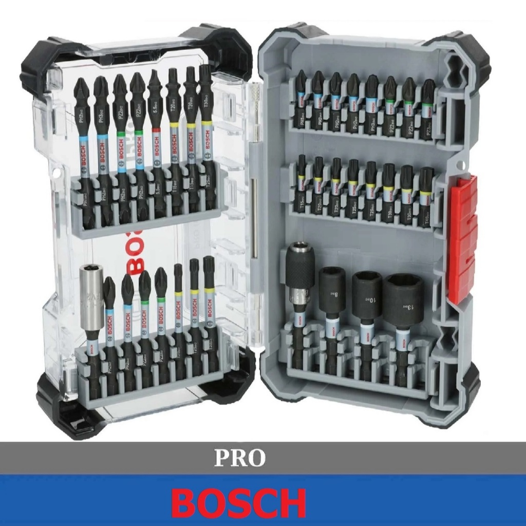 BOSCH ชุดดอกไขควง PRO Impact Screwdriver Bit Set, 36 pcs รุ่น 2608521U73 ของแท้100%