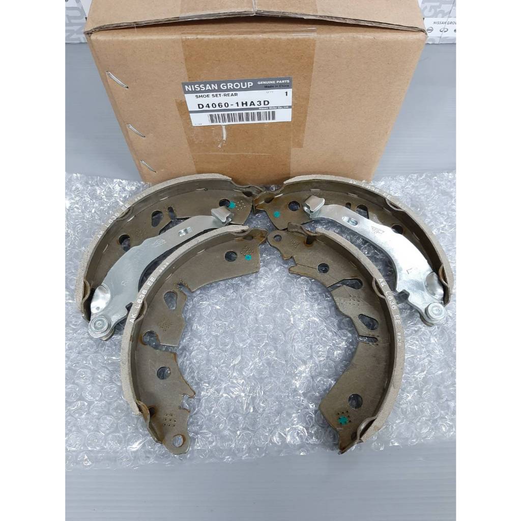 ชุดก้ามเบรคหลัง NISSAN MARCH K13 D4060-1HA3D (เป็นอะไหล่แท้ Nissan)