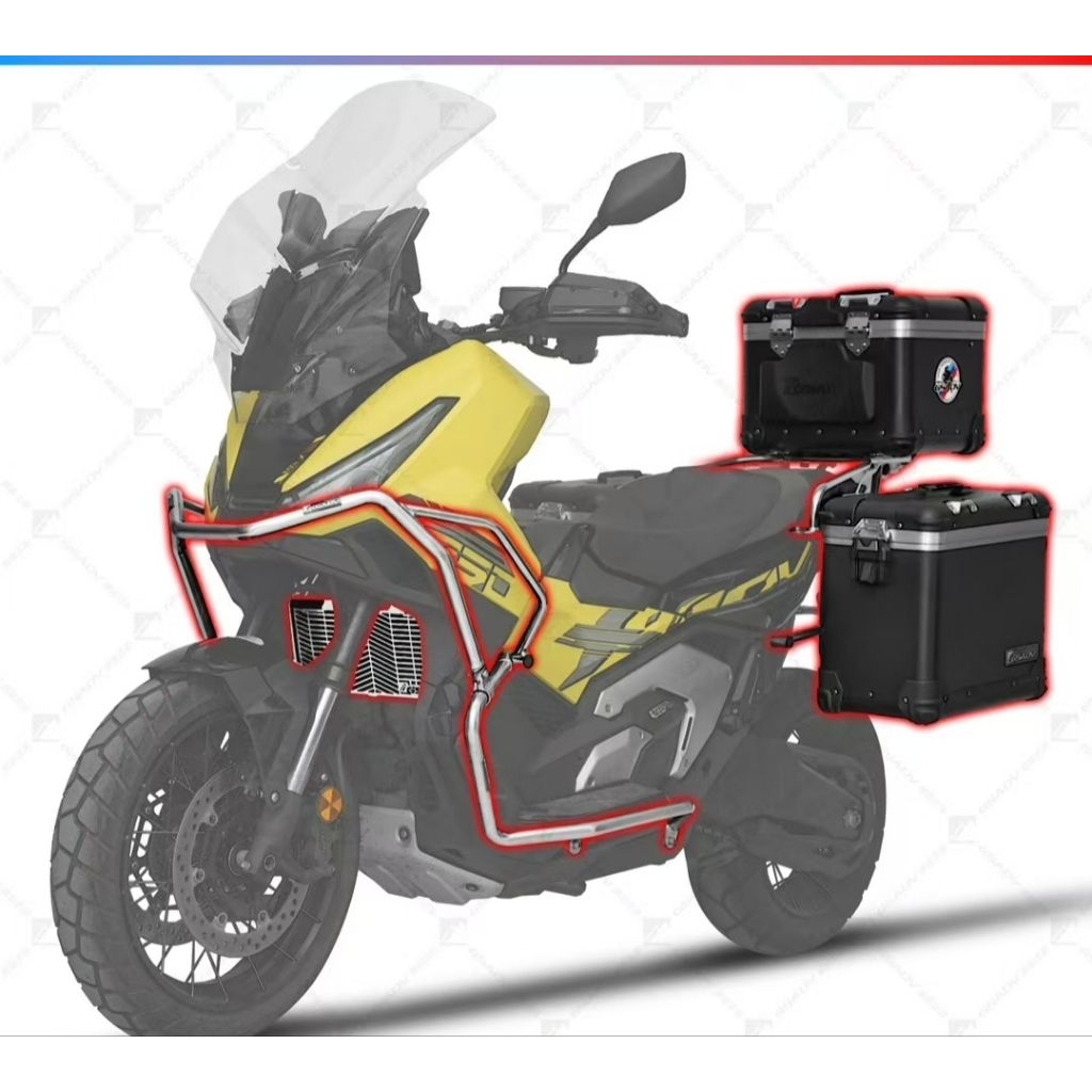 ทรงมลZingProHONDA XADV 2021-2025 ปิ๊บGSADV ปิ๊บข้างXADV750 กล่องข้างXADV750 ปิ๊บXADV750 ปิ๊บหลังXADV