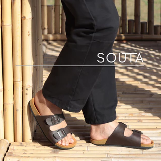The Classic - Souta🍘รองเท้าแตะสไตล์วินเทจ ไบเก้น >> ไซส์ 35-45 *ลด1ไซส์*