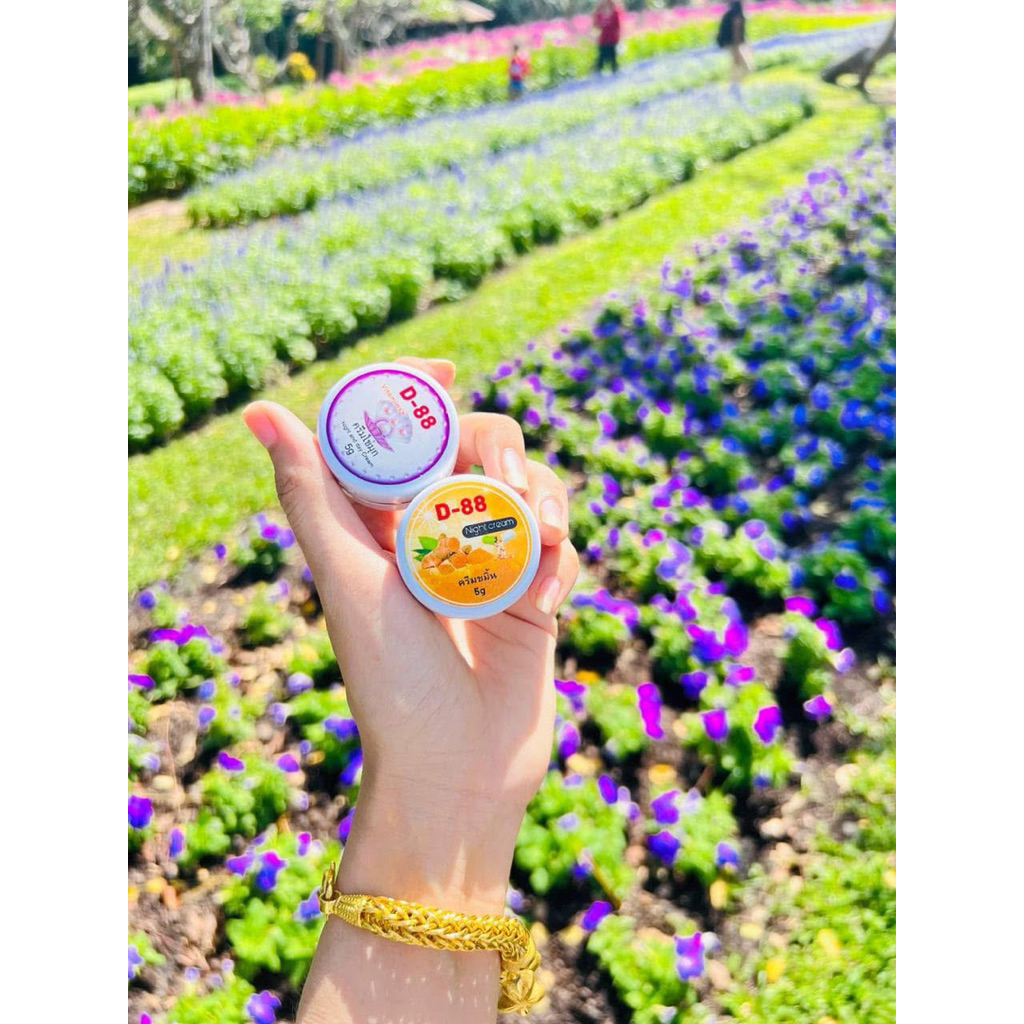 D88 ครีมขมิ้นและไข่มุก 1ชุด